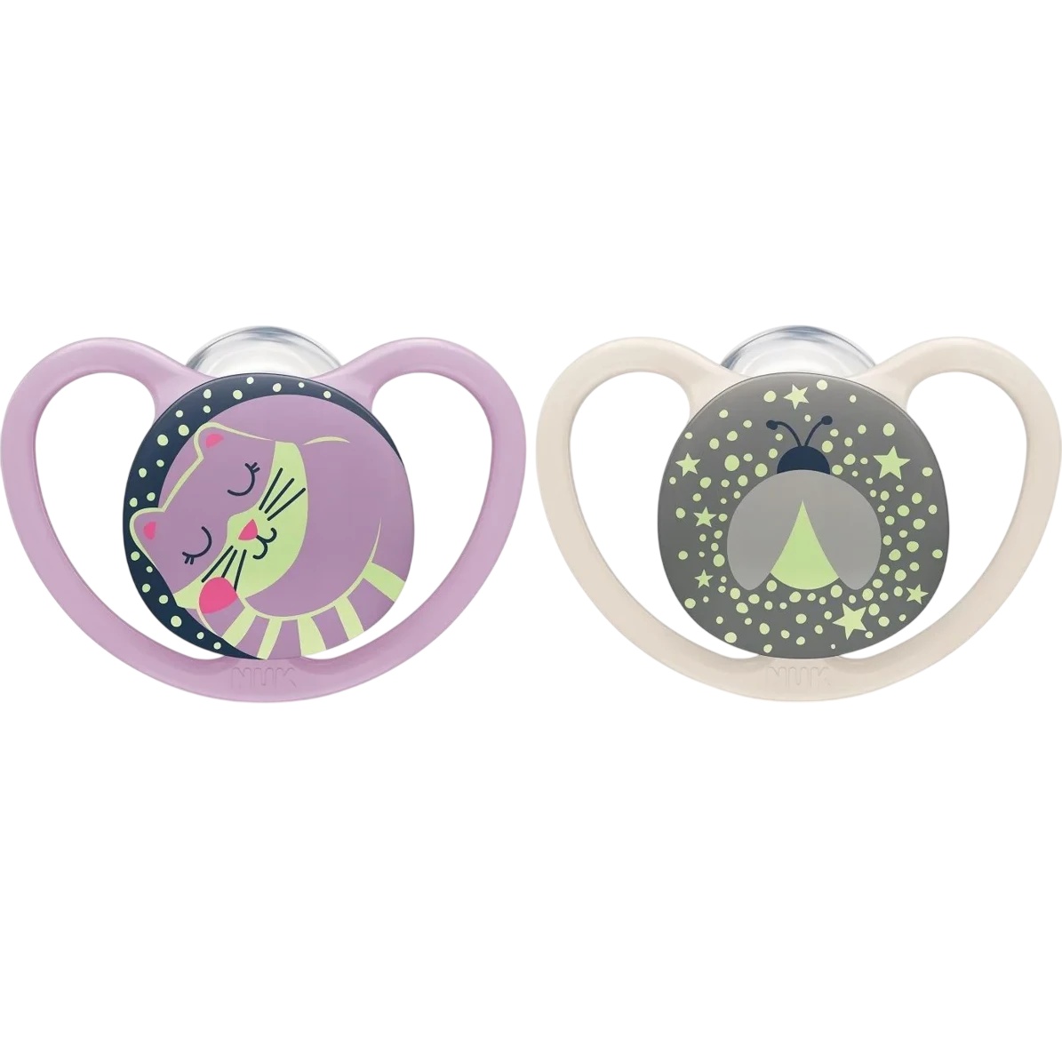 Suzeta NUK Happy Kids 0-6m 2pcs