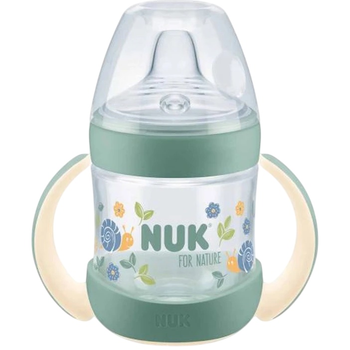 Cana cu pai NUK Nature Sense 6+m 150ml