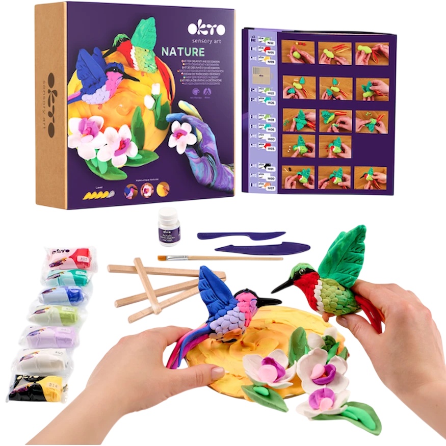 Set pentru creatie OKTO Clay Kolibry (20043)
