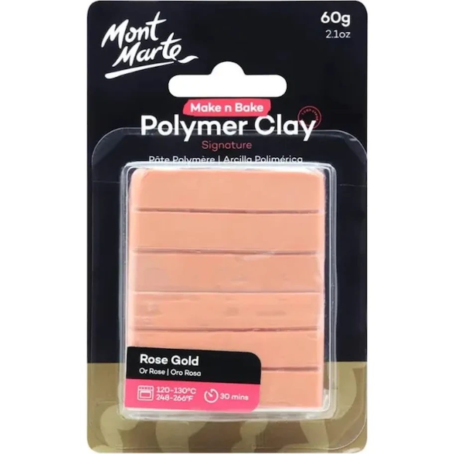 Argilă Mont Marte 60g Rose Gold (MMSP6065)