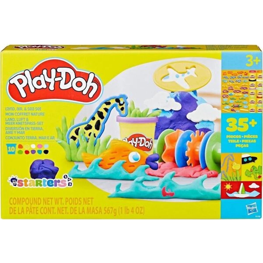 Plastilina Play Doh Land Air And Sea (F8788)