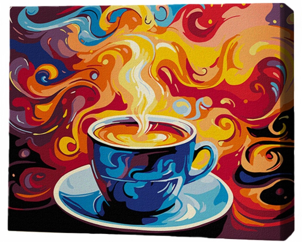Tablou pe numere Brushme Аромат утра 30x40cm (RMGB020FC)