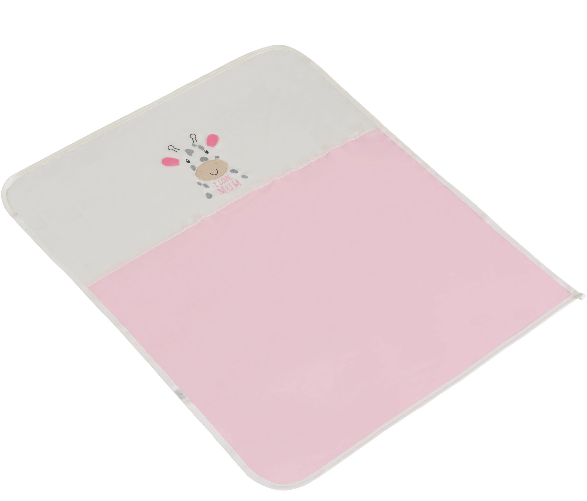 Pătură pentru bebeluși Cangaroo Mums Giraffe Pink 100x90cm (MT.235132)