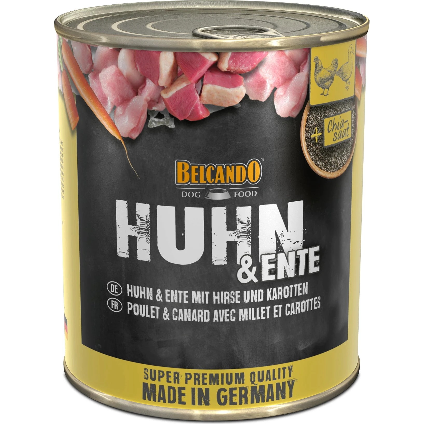 Hrană umedă pentru câini Belcando Chicken & Duck 800g (513135)