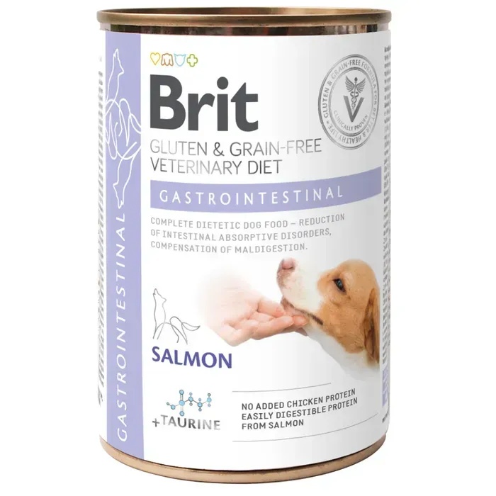 Hrană umedă pentru câini Brit Veterinary Diets Gastrointestinal 400g