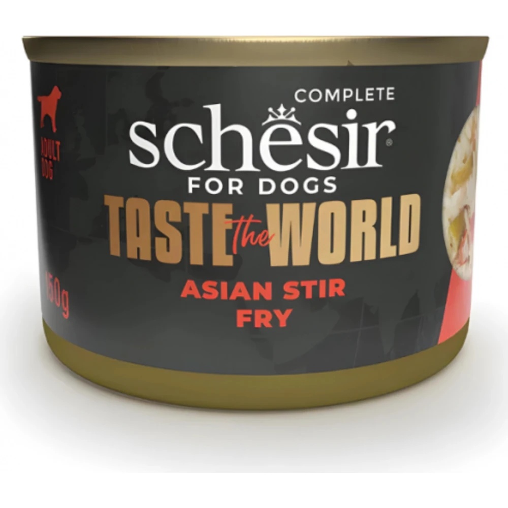 Hrană umedă pentru câini Schesir Wholefood Asian Stir Fry 150g