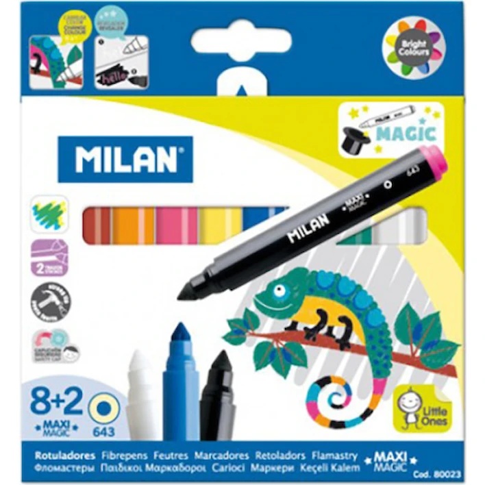 Set carioci Milan Maxi Magic 10pcs (80023)