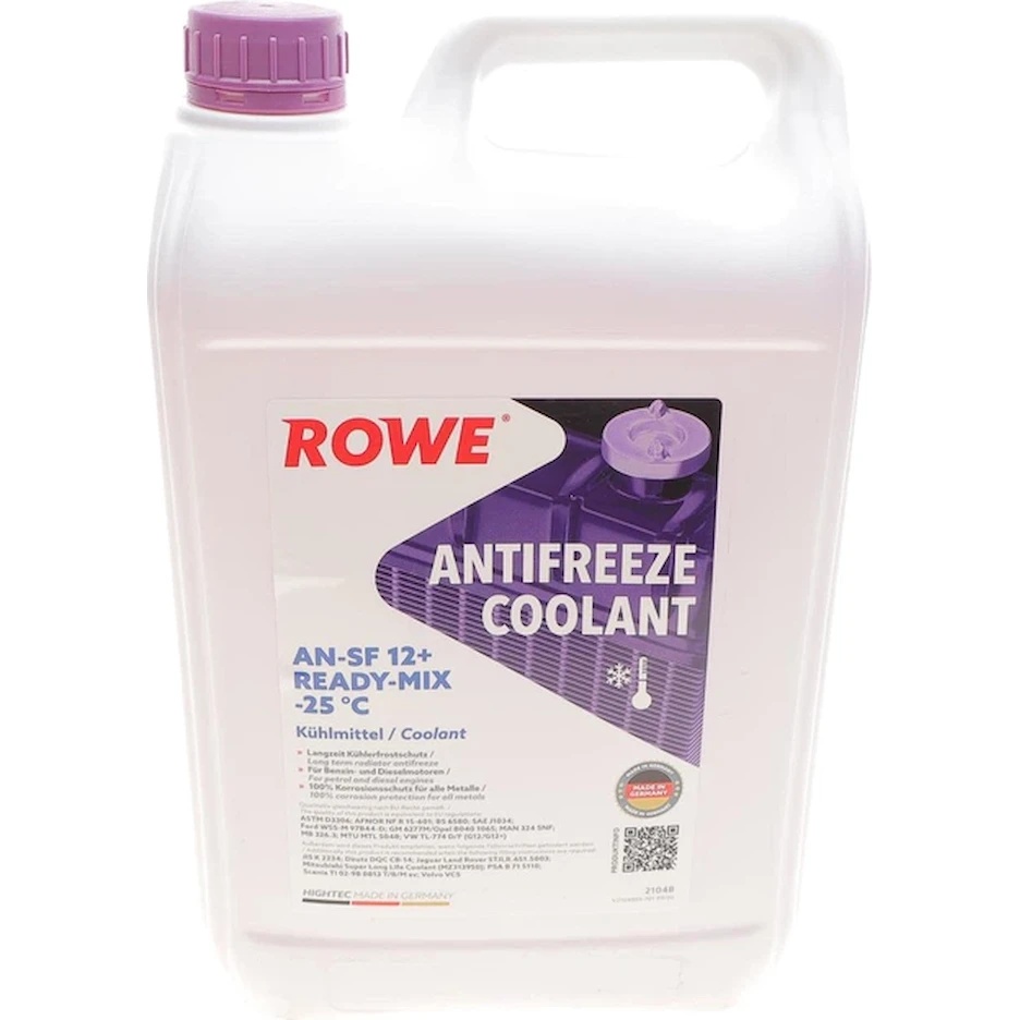 Antigel Rowe AN-SF G12+ Ready-Mix -40C 5L