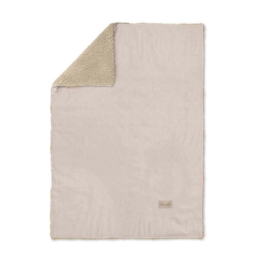Pătura pentru bebeluși Albero Mio Beige CC2 100x80cm