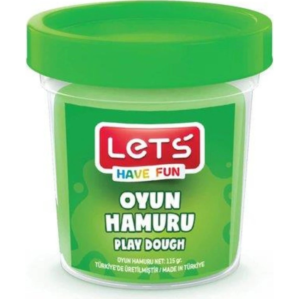 Pastă pentru modelare Lets 115g Green (L8440-4)
