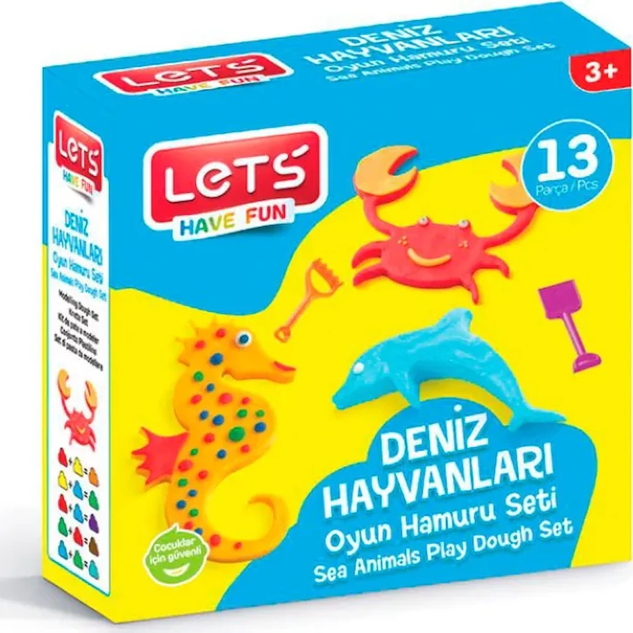 Pastă pentru modelare Lets Sea Animals (L8599)