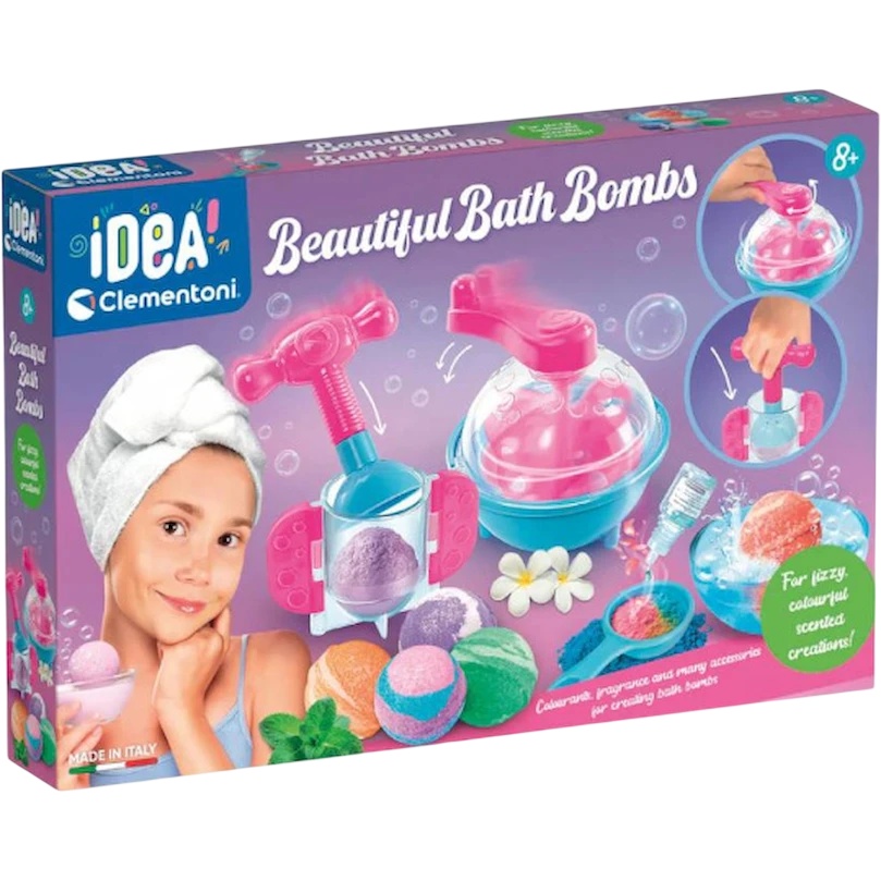 Set pentru creatie Clementoni Beautiful Bath Bombs (75152)