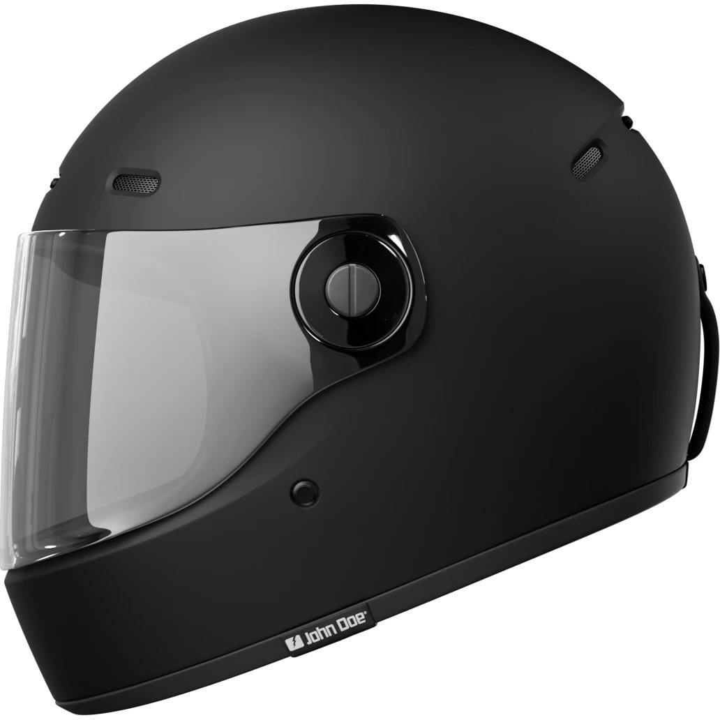 Cască pentru motocicletă John Doe Frozen Black (JH1001-L)