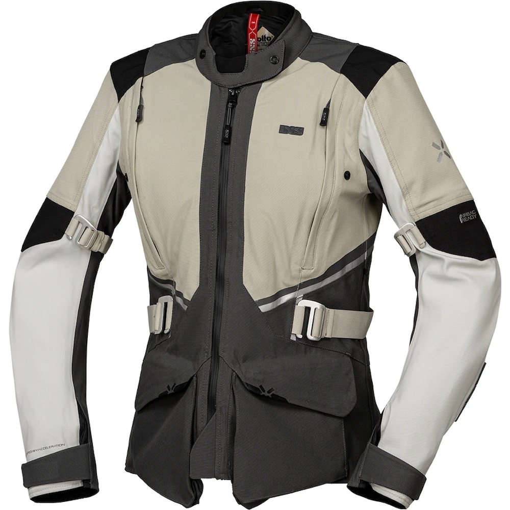 Jachetă moto iXS Tourster-STX 1.0 Woman Dark Gray Light Gray (X2-111605-899-DL)