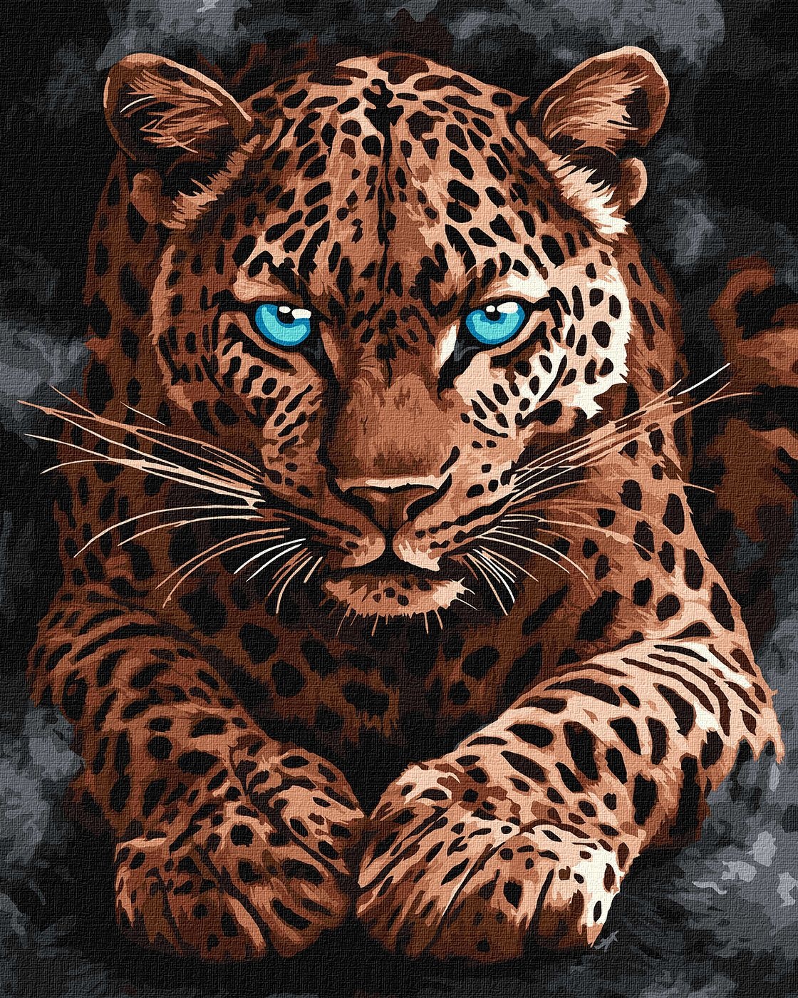 Tablou pe numere Ideyka A Wild Cheetah 40x50cm (KHO6814)