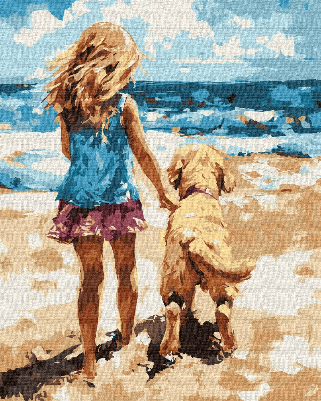 Tablou pe numere Ideyka Always Together 40x50cm (KHO8490)