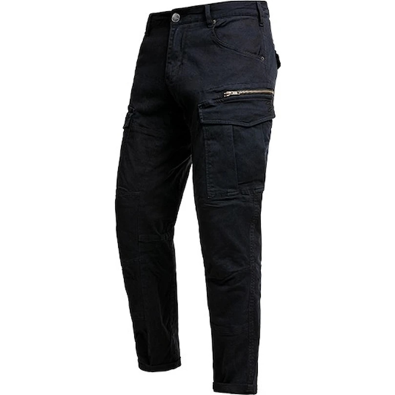 Pantaloni de moto John Doe Cargo Stroker Black-XTM (JDC5001-28 32-XTM)