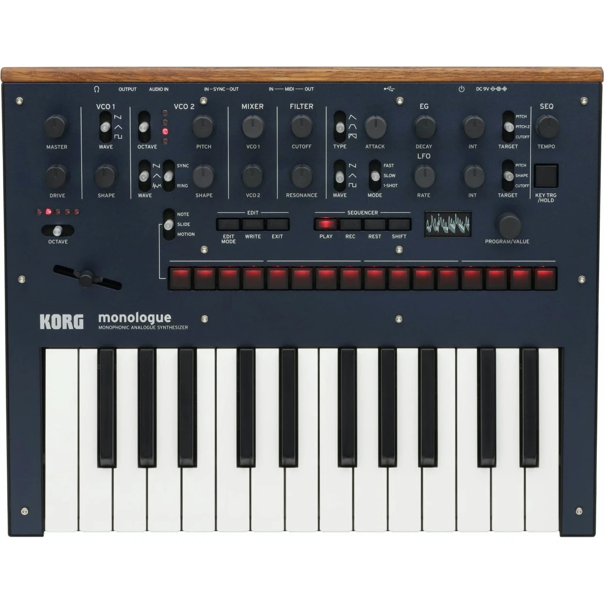 Sintetizator Korg Monologue Monophonic Analogue Sintetizator