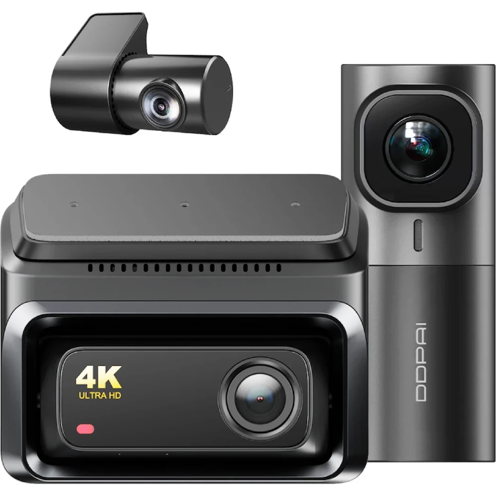 Înregistrator video auto DDPai Z60 3-CH + Front + Rear + Interior Camera