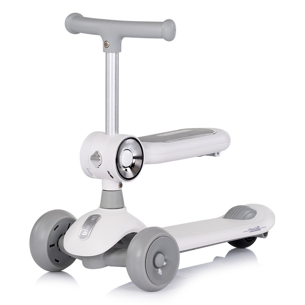Trotinetă Chipolino Bloomi Grey (DSBLO0262GY)