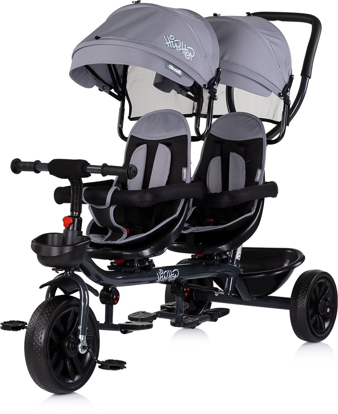 Bicicletă copii Chipolino Hip Hop Platinum (TRKHH0262PL)