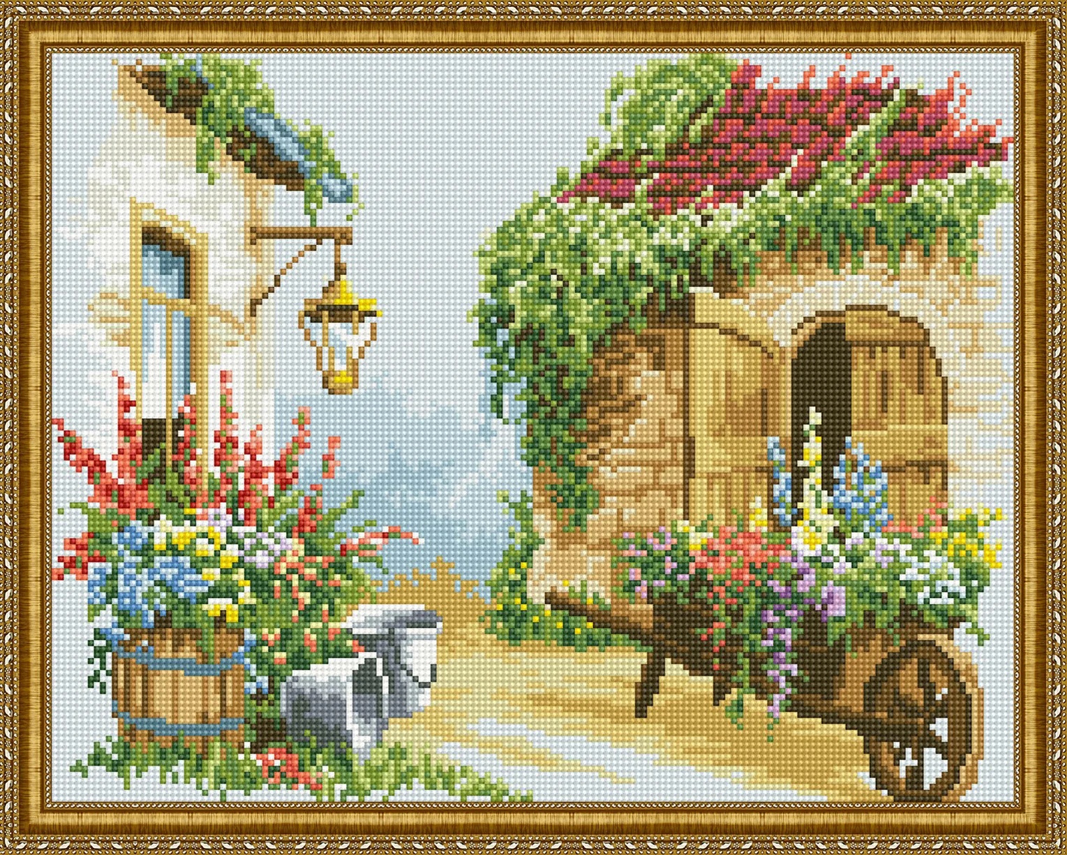 Mozaic cu diamante Diamond Courtyard 40x50cm (YW00180)