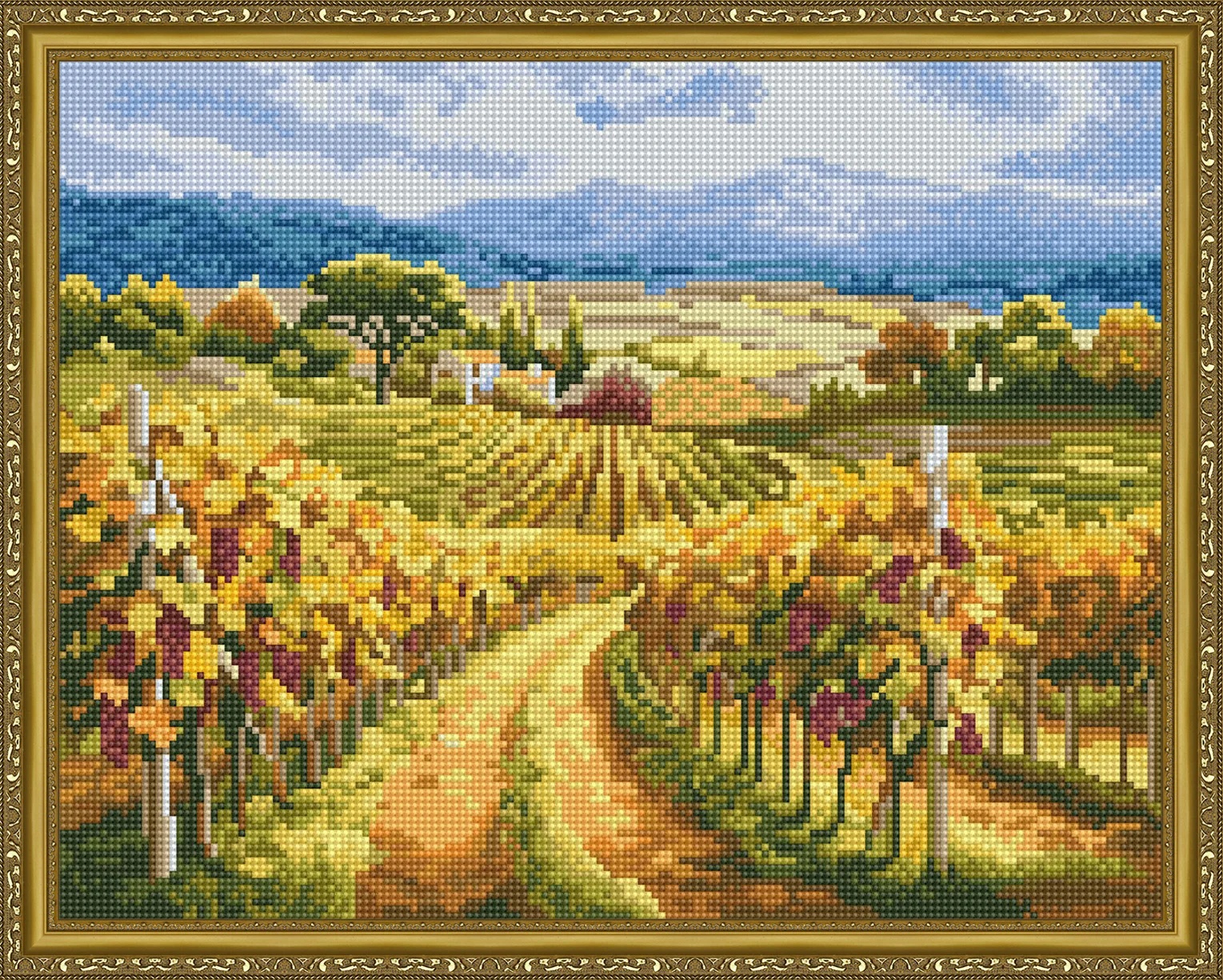 Mozaic cu diamante Diamond Grapes 40x50cm (YW00997)