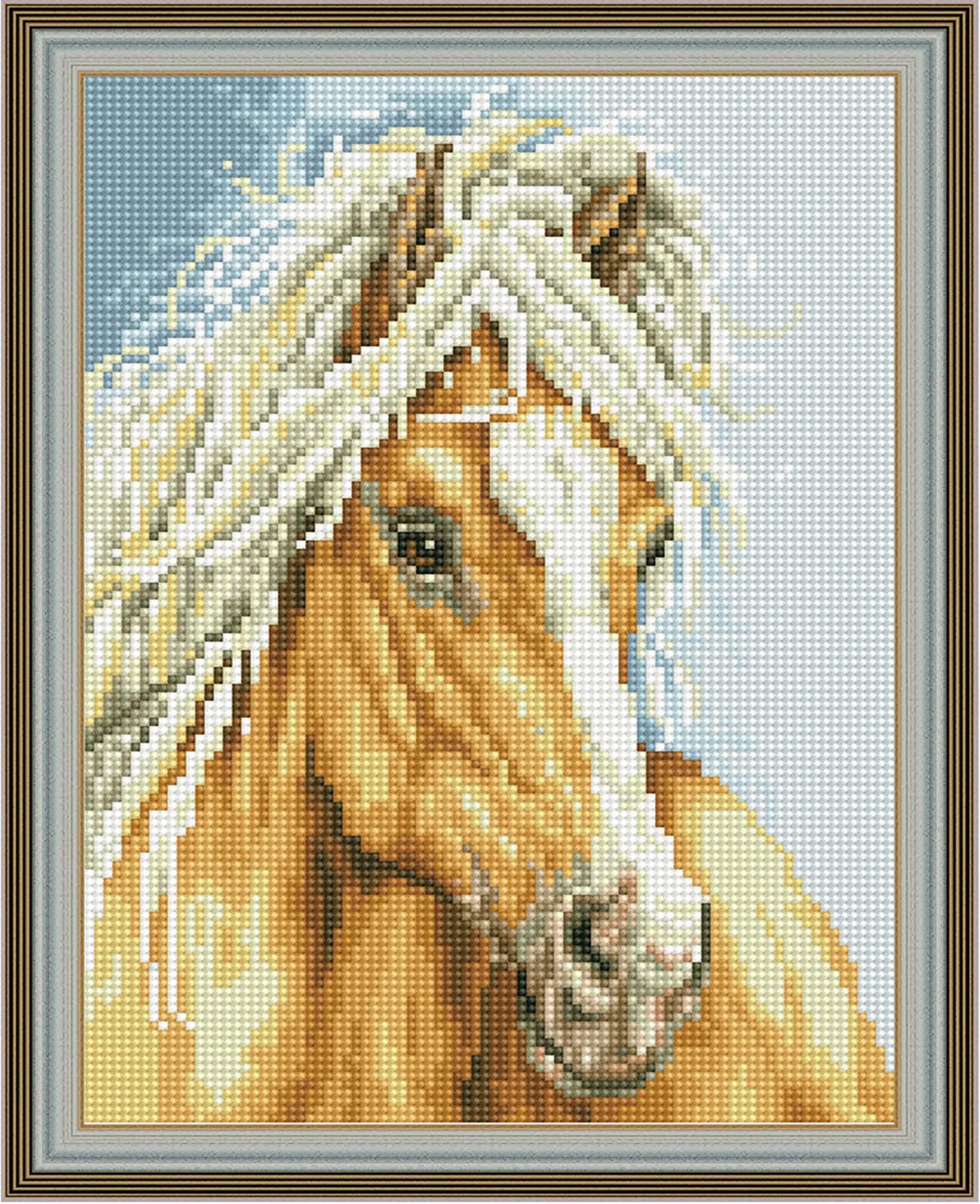 Mozaic cu diamante Diamond Horse 30x40cm (YW00794)