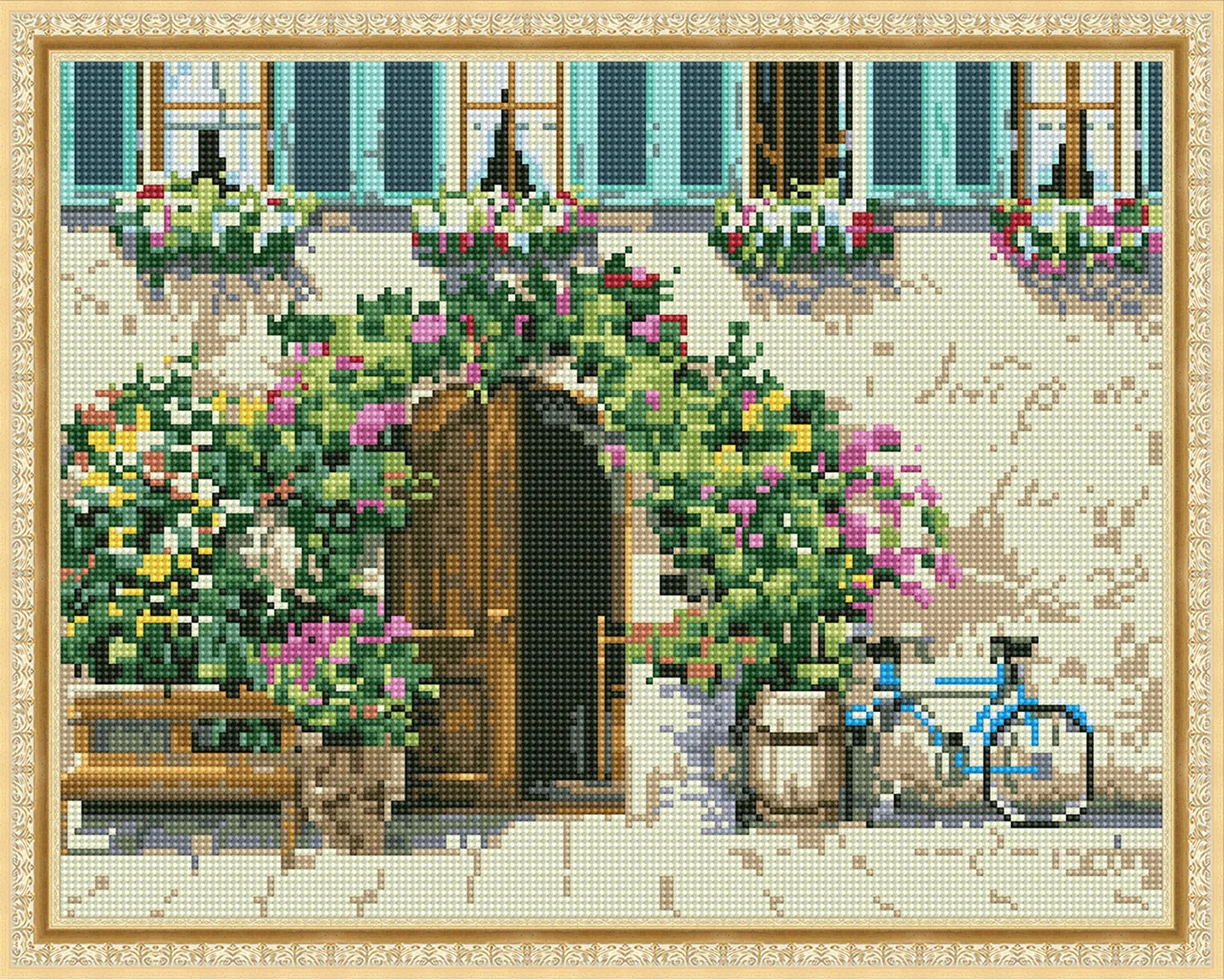 Mozaic cu diamante Diamond Street of Provence 40x50cm (YW00078)