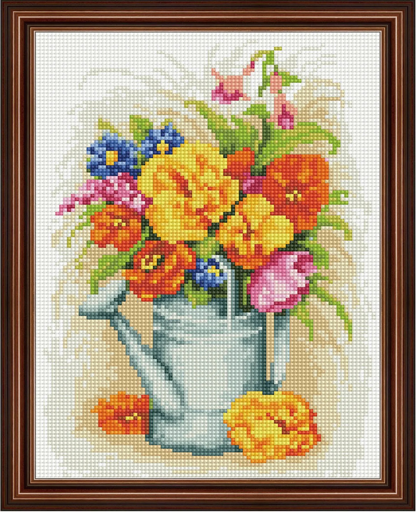 Mozaic cu diamante Diamond Summer Bouquet 30x40cm (YW00389)