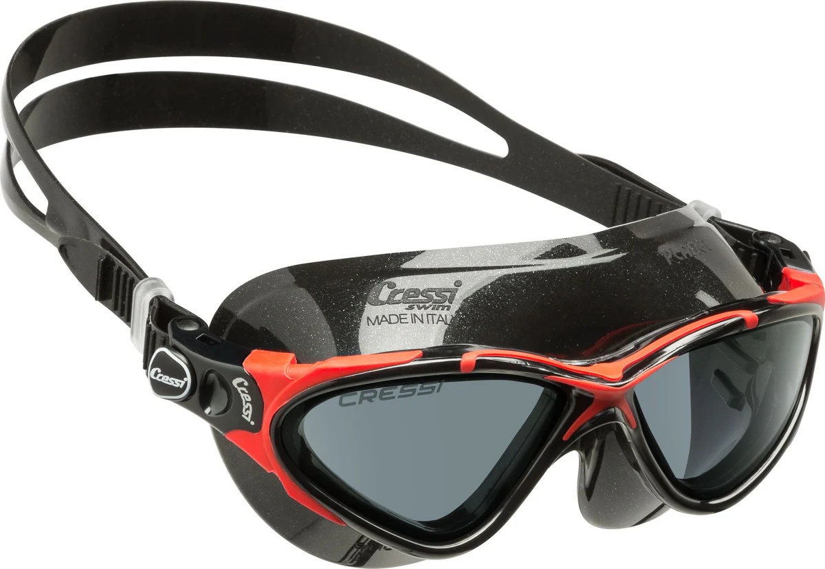 Ochelari înot Cressi Planet Sil Black Frame Red (DE202758)