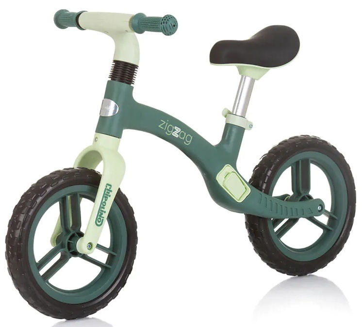 Bicicleta fără pedale Chipolino Zig Zag Green (DIKZZ02403GR)