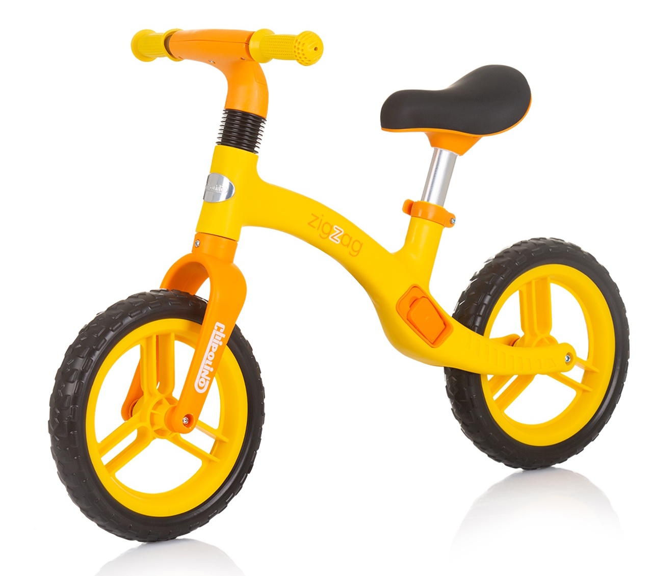 Bicicleta fără pedale Chipolino Zig Zag Orange Yellow (DIKZZ02404OY)