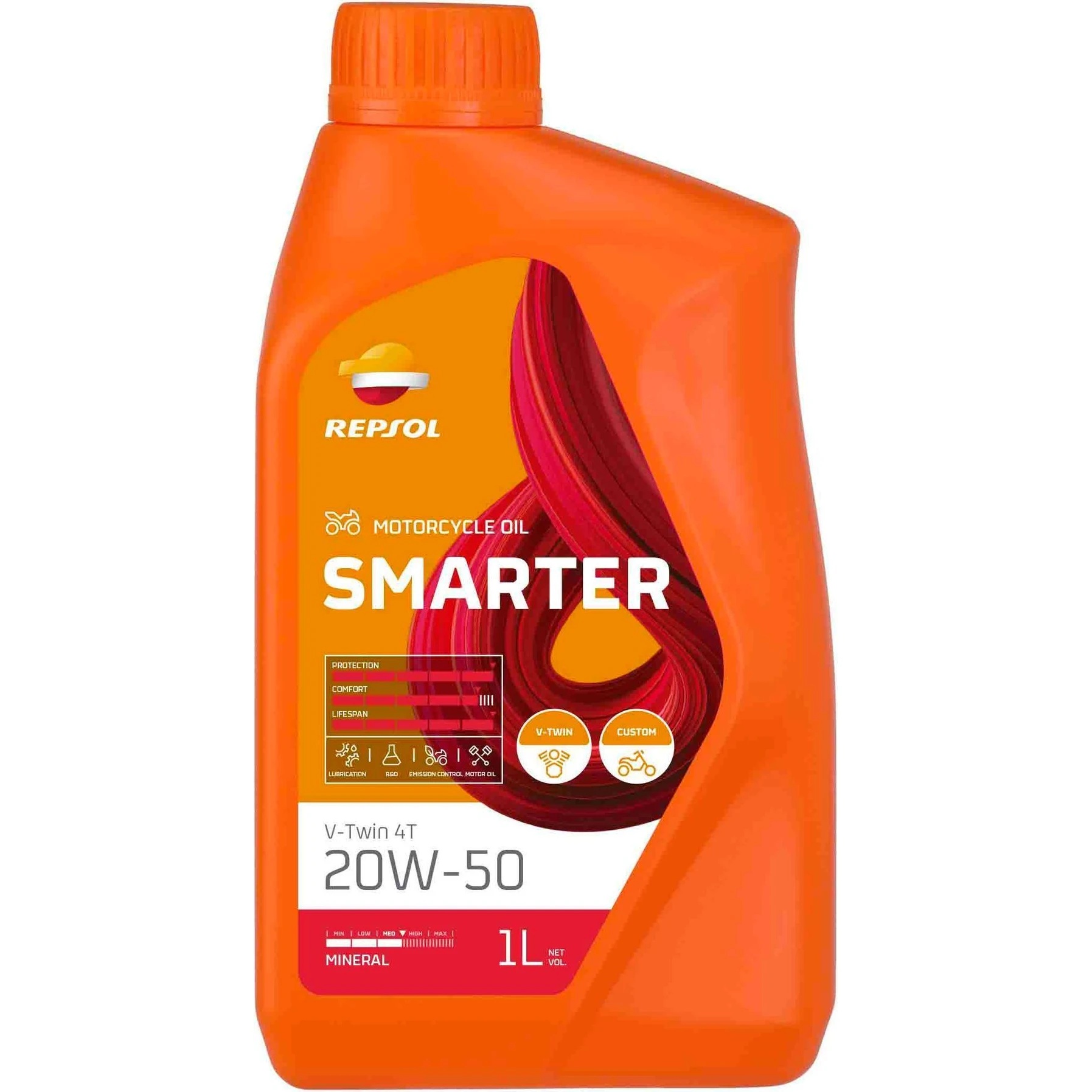 Ulei de motor Repsol Smarter V-Twin 4T 20W-50 1L