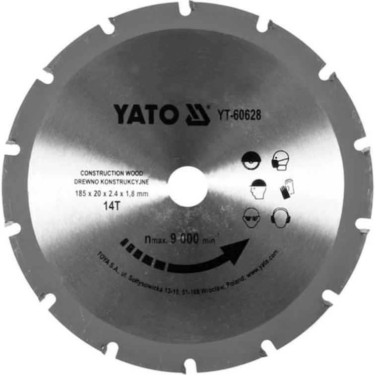 Disc de tăiere Yato YT-60628
