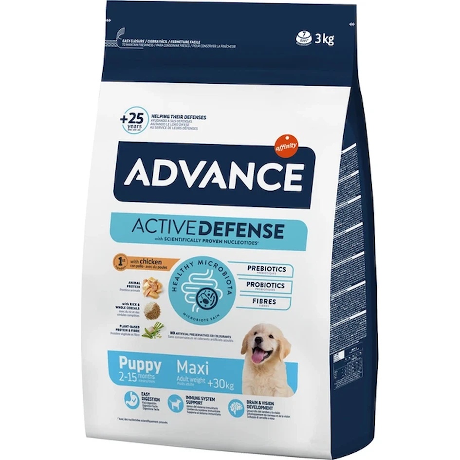 Hrană uscată pentru câini Advance Puppy Maxi 3kg