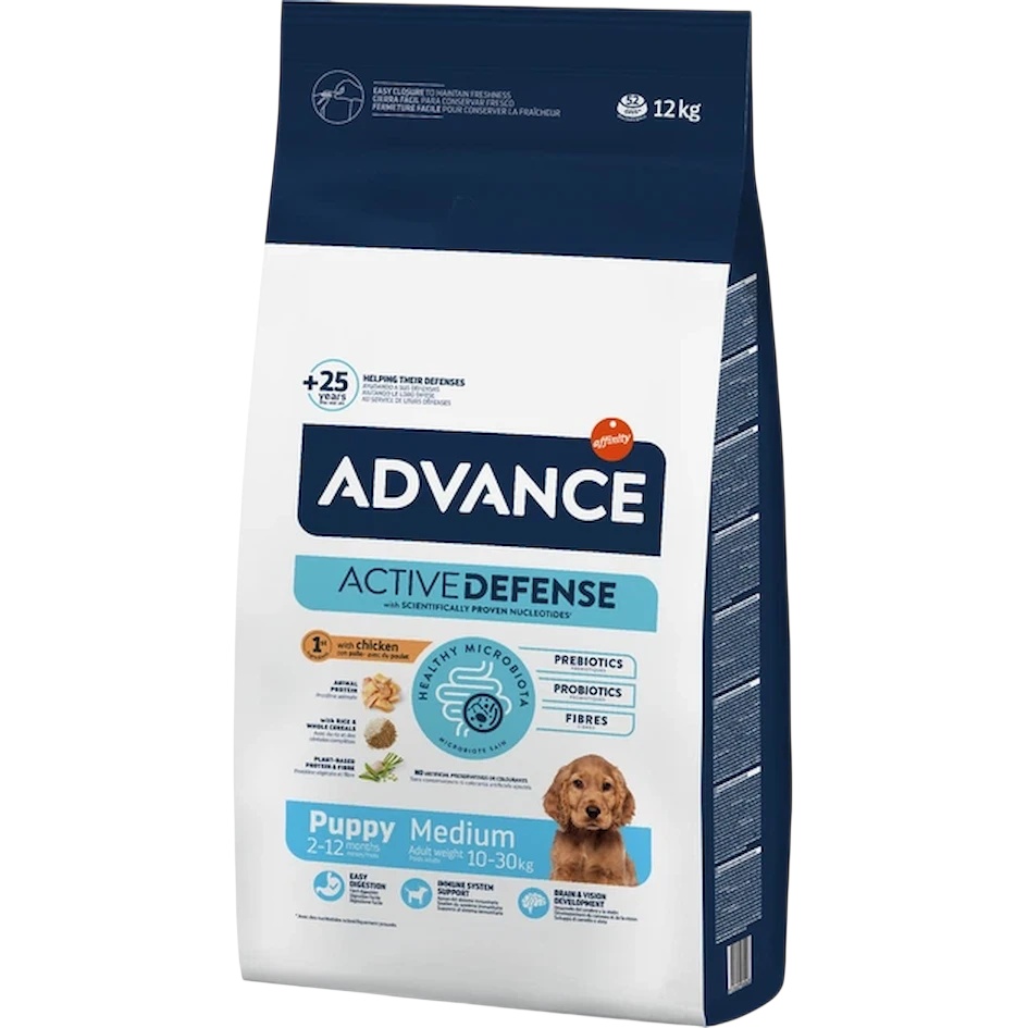 Hrană uscată pentru câini Advance Puppy Medium 12kg