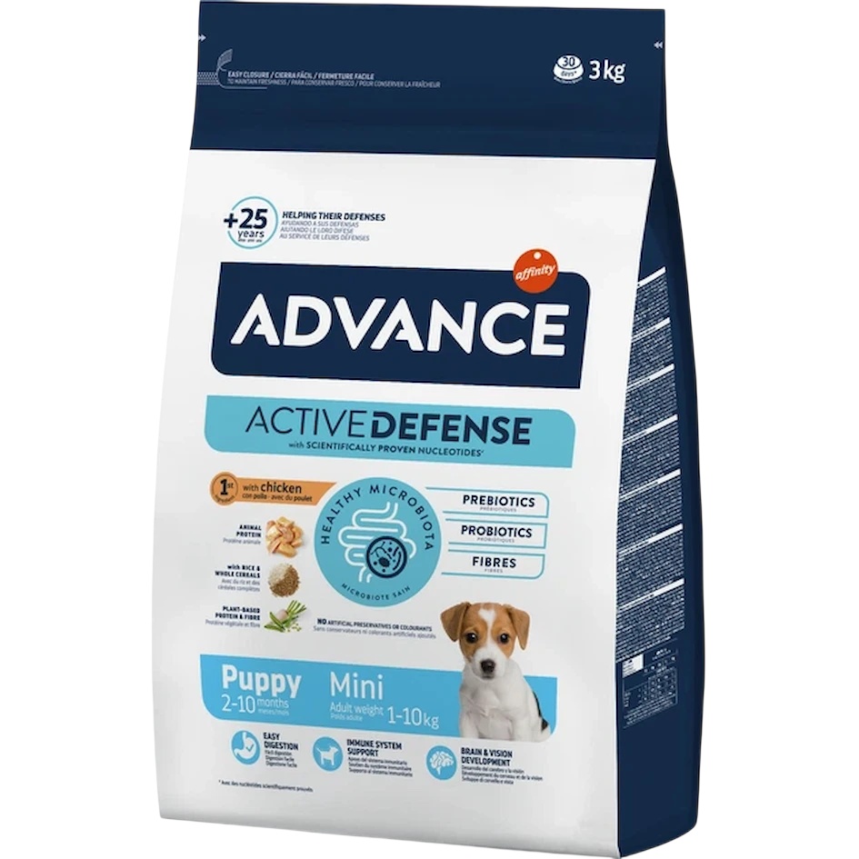 Hrană uscată pentru câini Advance Puppy Mini 3kg
