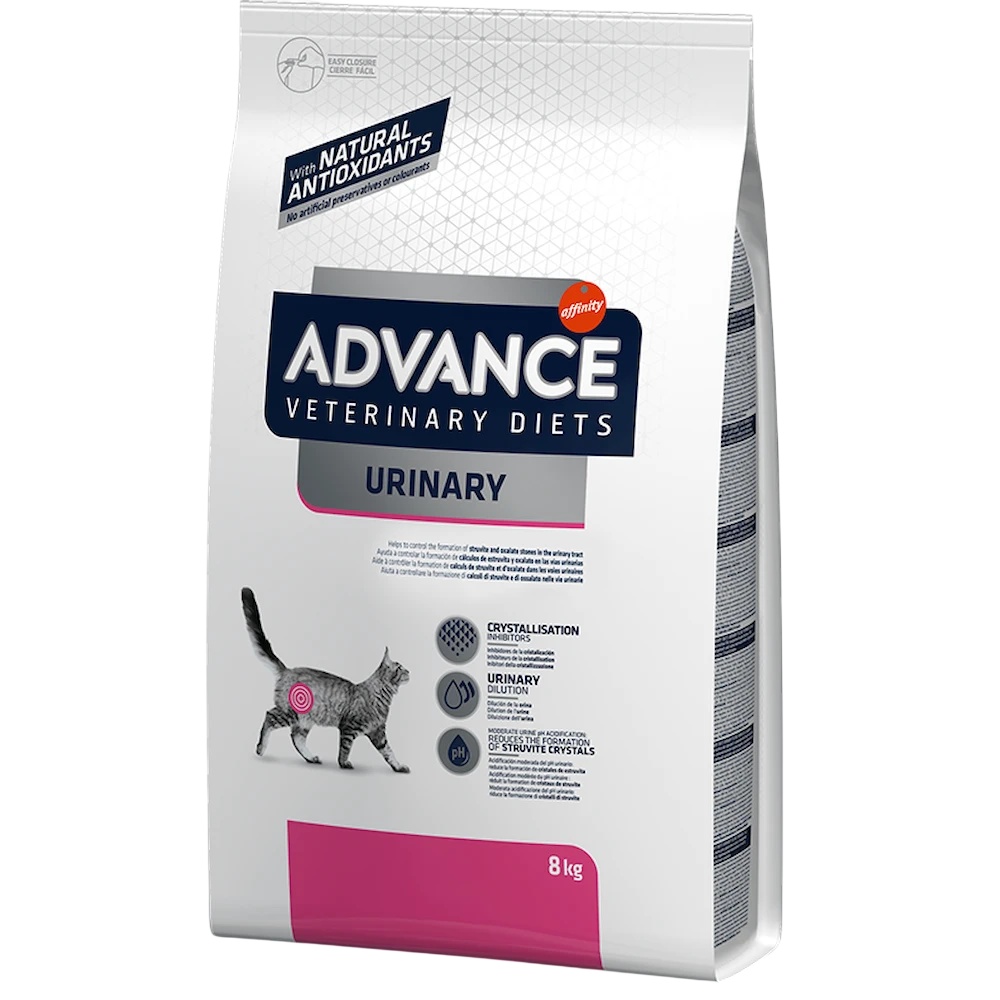 Hrană uscată pentru pisici Advance Сухой корм для кошек Advance VetDiet Urinary Adult 8kg