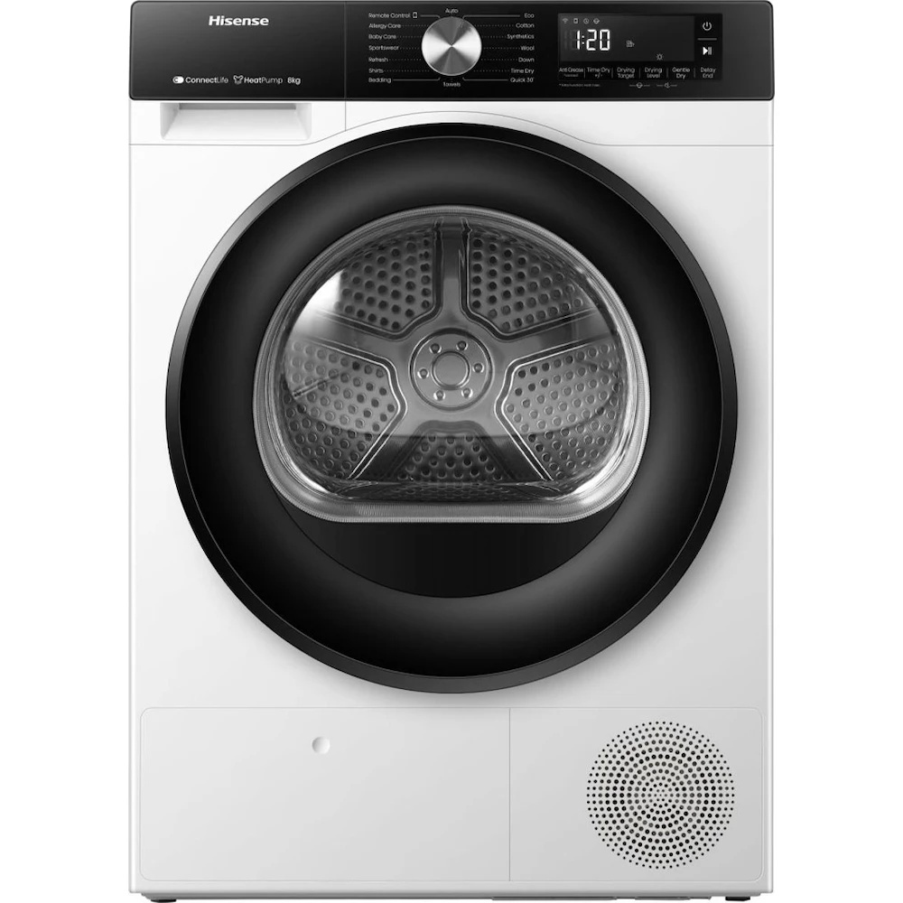 Mașină de uscat rufe Hisense DH3S802BW3