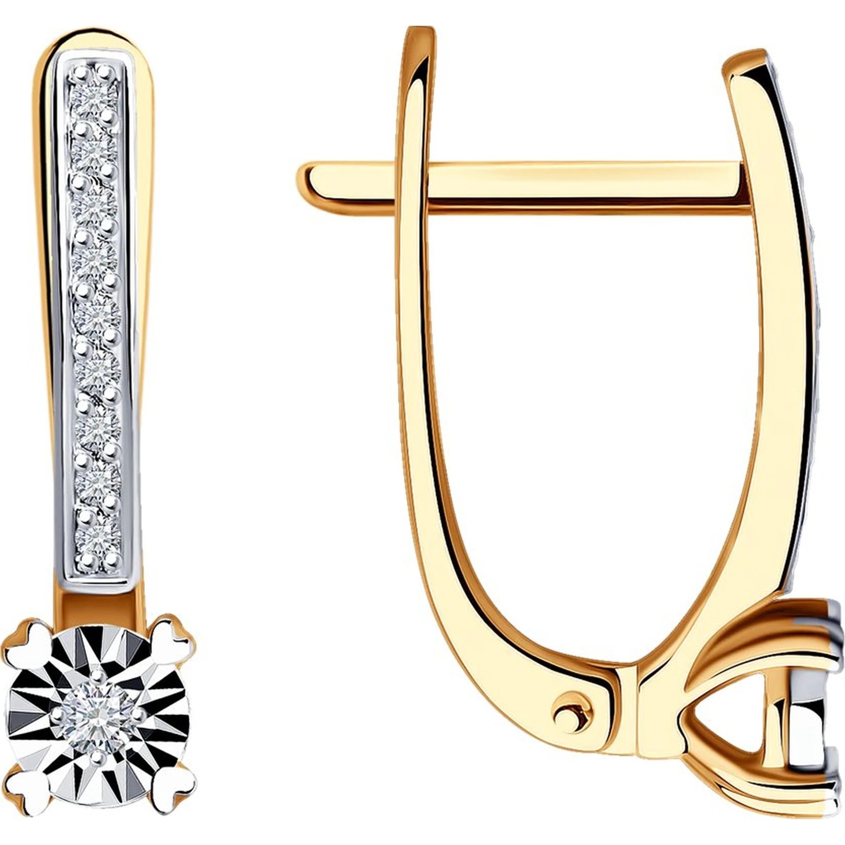 Cercei SOLOVOV JEWELRY 1021850 2,16g
