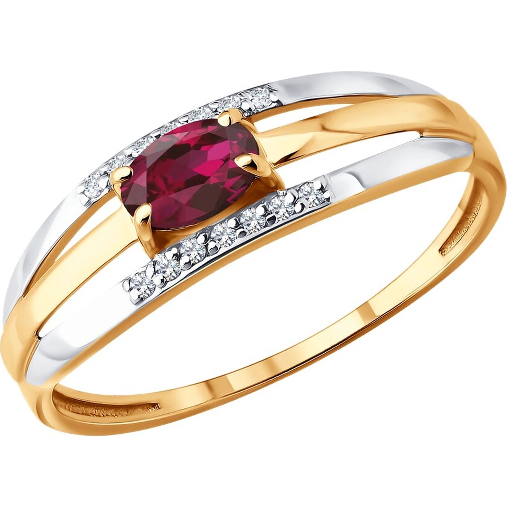 Inel SOLOVOV JEWELRY 51-210-01279-2 s.17,5 1,28g