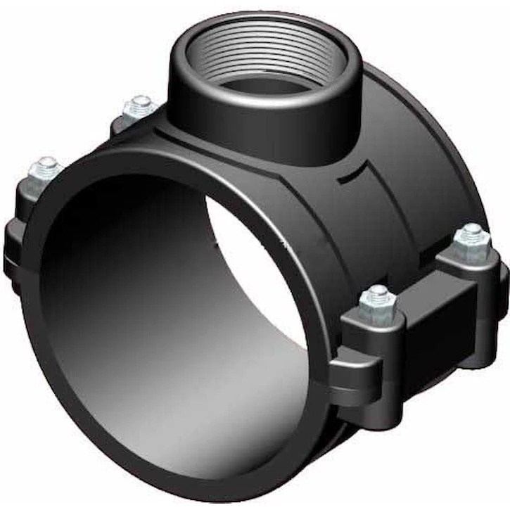 Bransament Po-El-San PE PS PN10 d200x3 4F (14165)