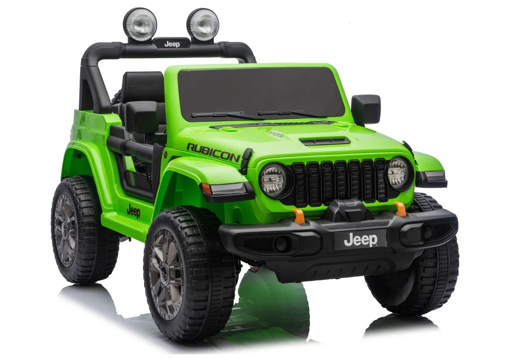 Mașinuța electrica KidsCar Jeep Wrangler Rubicon 392 Green (DK-JWR556)