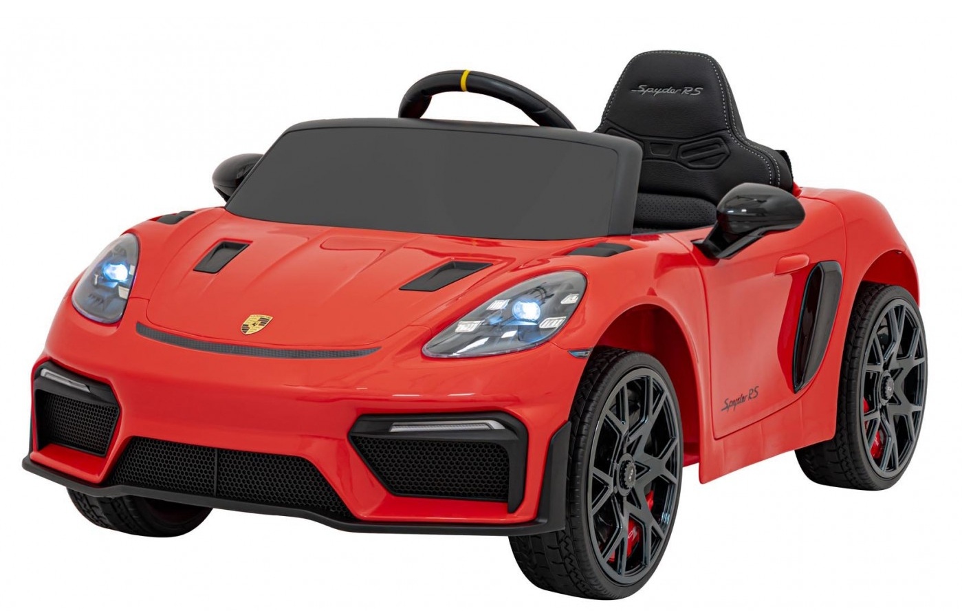 Mașinuța electrica KidsCar Porsche 718 Spyder RS Red (DK-P718)