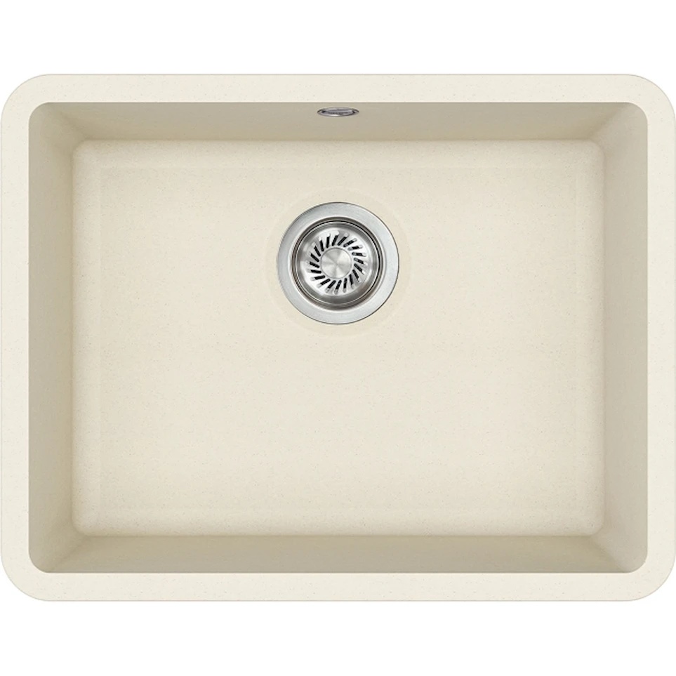 Chiuvetă de bucătărie Aquasanita Helika Arca SQA102 Blanched almond