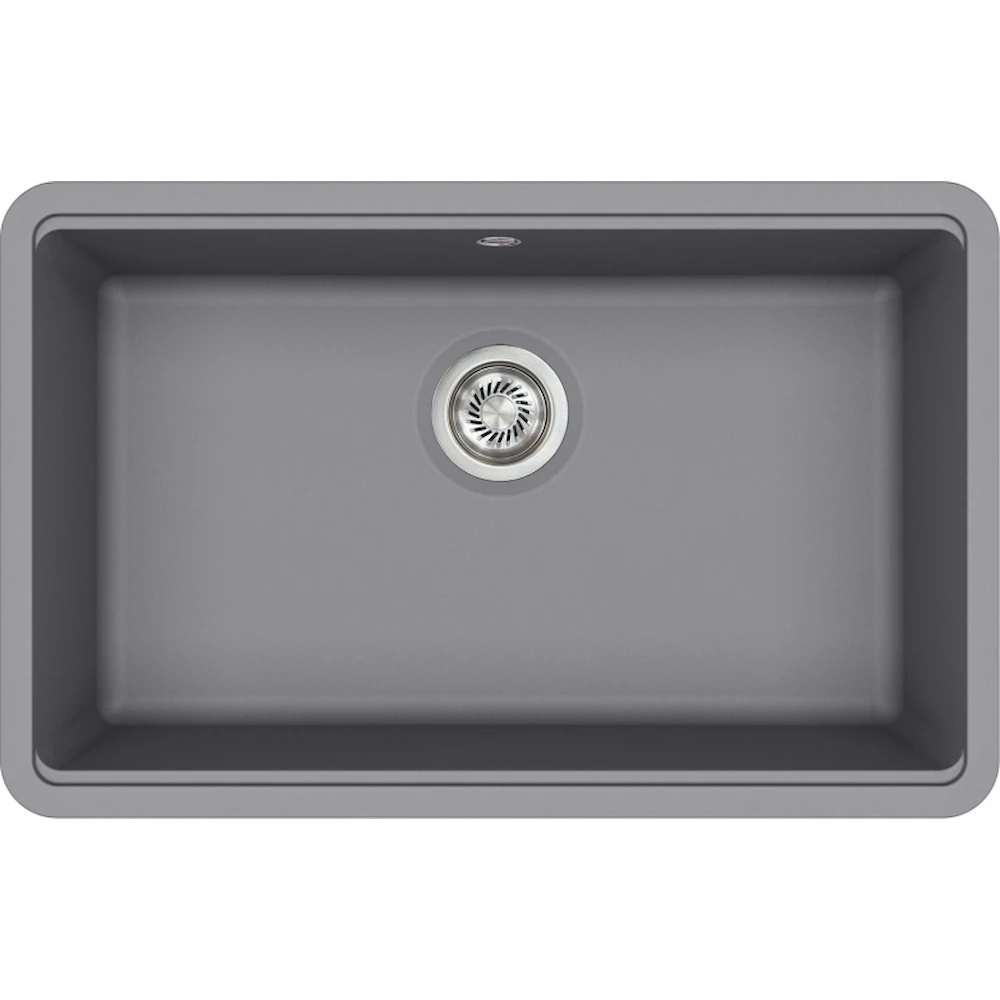 Chiuvetă de bucătărie Aquasanita Helika Arca SQA105 Alumetallic