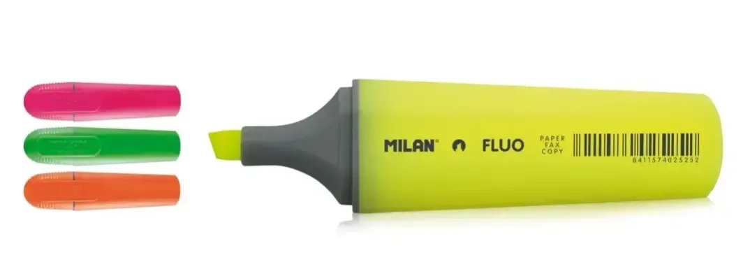 Markere Milan Fluo 4pcs (1687804)