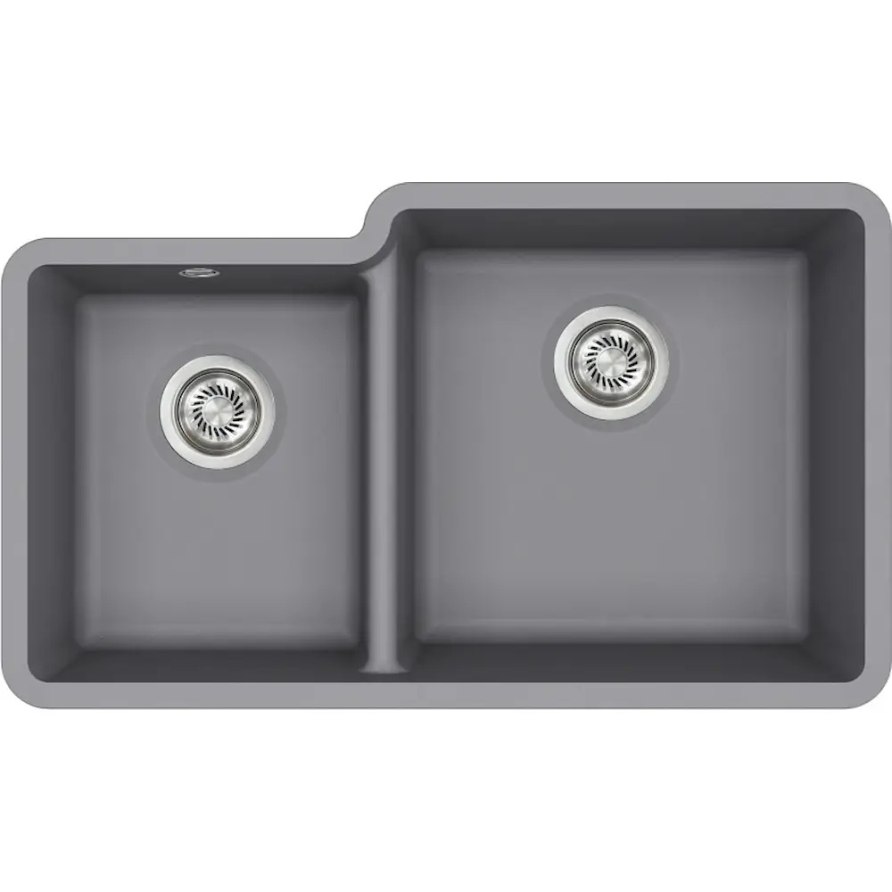 Chiuvetă de bucătărie Aquasanita Helika Arca SQA230R Alumetallic