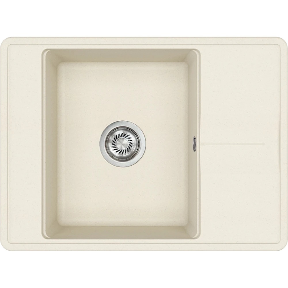 Chiuvetă de bucătărie Aquasanita Helika Bella SQB102 Blanched almond